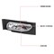 Spec-D Tuning Ford Mustang V6 Clear Lens Fog Light 1994-1998 LF-MST96C-HZ - alternate 8